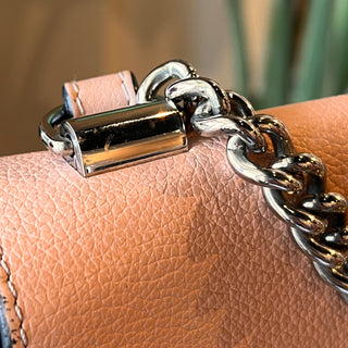 LOUIS VUITTON Tri-Color Lockme II Chain BB Crossbody