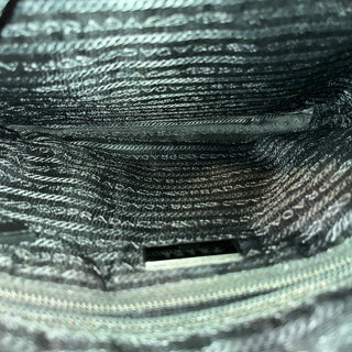 PRADA Messenger Black Nylon Messenger Bag
