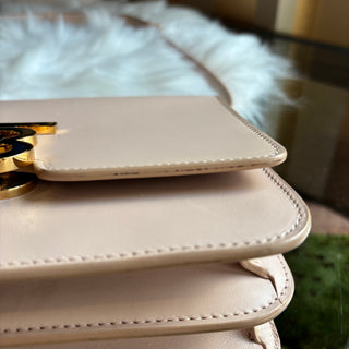 BURBERRY Small TB Leather Pink Crossbody