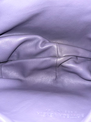 BOTTEGA VENETA Purple Intrecciato Bulb Shoulder Bag