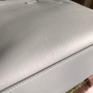 GIVENCHY Voyou North South Small Light Grey Calfskin Tote