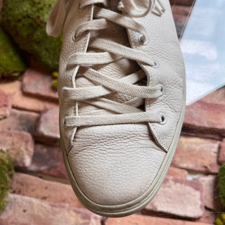 GUCCI Mens White Leather Tiger High Top Sneakers SZ 10.5