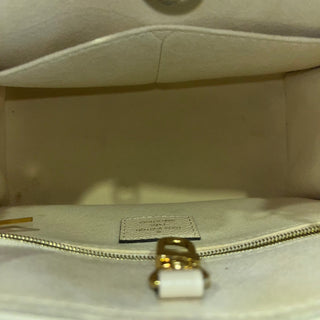 LOUIS VUITTON Onthego PM Creme Bois de Rose Giant Monogram Empreinte Leather Tote Bag