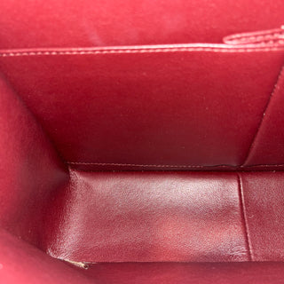 CHANEL Double Flap Jumbo Black Caviar Leather Shoulder Bag