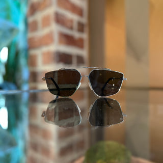 FENDI FE40079U 16A Metal Aviator Sunglasses