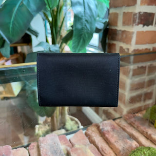 PRADA Black Nylon Card Wallet