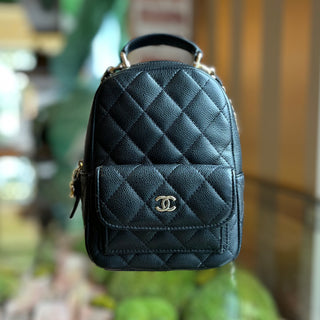 CHANEL Caviar Quilted CC Mini Classic Backpack