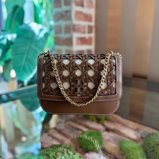 TORY BURCH Basketweave Britten