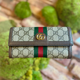 GUCCI Wallet Ophidia Fold Over Wallet