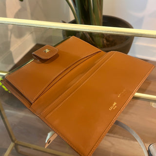 CELINE Vintage Macadam French Purse