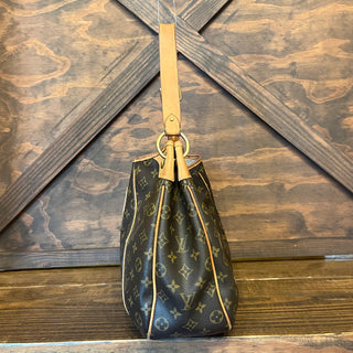 LOUIS VUITTON Galliera PM Brown Monogram Canvas Hobo Bag