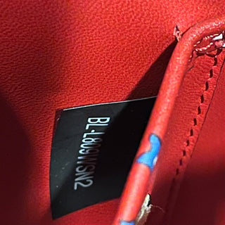 VALENTINO Volcano Enchanted Wonderland Print Leather Crossbody
