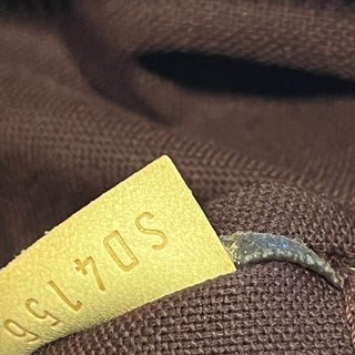 LOUIS VUITTON Iena MM Brown Monogram Canvas Tote