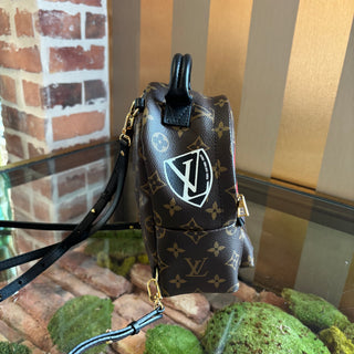 LOUIS VUITTON Monogram Canvas World Tour Palm Springs Backpack Mini