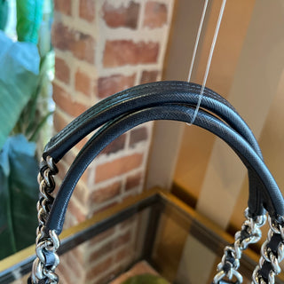 PRADA Black Quilted Nylon Shoulder Bag