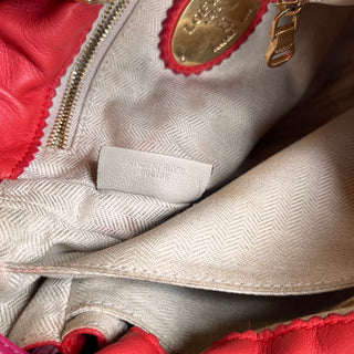 LOEWE Flamenco Small Pink Leather Crossbody Bag