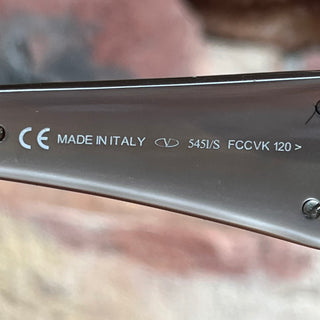 VALENTINO 5451/S Beige Acetate Sequin Shield Sunnies