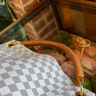 LOUIS VUITTON Artsy Damier Azur Canvas Hobo Bag
