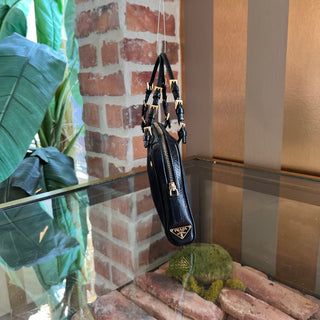 PRADA Mini Handbag Black Tessuto Nylon Handbag