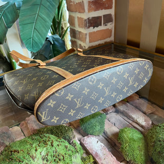 LOUIS VUITTON Babylon Monogram Canvas Brown Tote Bag