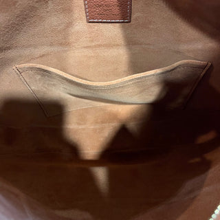 LOUIS VUITTON Low Key Cookie MM Cognac Calf Leather Hobo