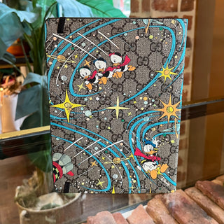 GUCCI X DISNEY GG Supreme Monogram Donald Duck Notebook