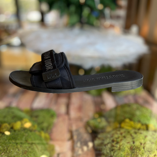 DIOR Diorevelution Camo/Rubber Slides SZ 40