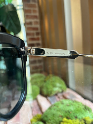 GUCCI Black GG0281S Striped GG Logo Sunglasses