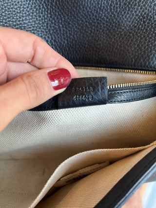 GUCCI Black Soho Clutch