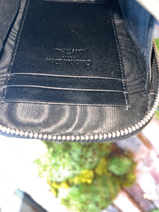 DIOR Black Cannage "Callin Dior" Phone Pouch