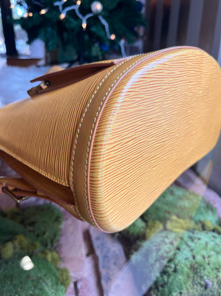 LOUIS VUITTON Yellow Epi Gobelins Backpack VI0935