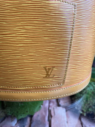 LOUIS VUITTON Yellow Epi Gobelins Backpack VI0935