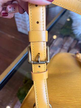 LOUIS VUITTON Yellow Epi Gobelins Backpack VI0935