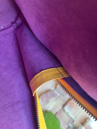 LOUIS VUITTON Yellow Epi Gobelins Backpack VI0935