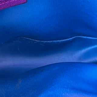 GUCCI GG Marmont Small Pink Metallic Diagonal Quilted Flap Shoulder Bag