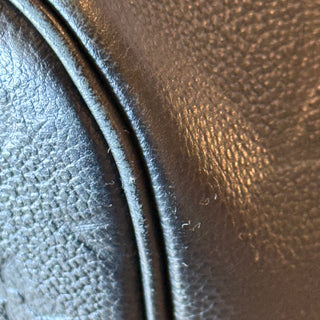 LOUIS VUITTON Neverfull MM Black Empreinte Leather Tote Bag