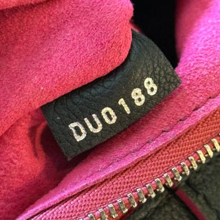 LOUIS VUITTON Lockme Bucket Calfskin Leather Bucket Bag