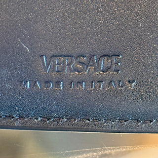VERSACE Medusa Head Medallion Bifold Leather Wallet