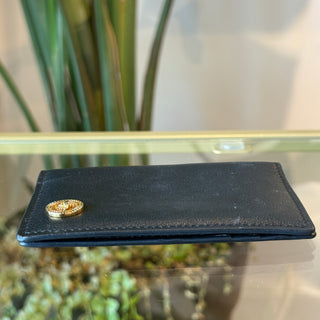 VERSACE Medusa Head Medallion Bifold Leather Wallet