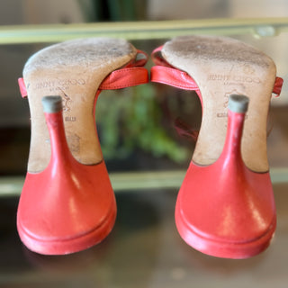 JIMMY CHOO Coral Open Toe Sandals SZ 37(7US)