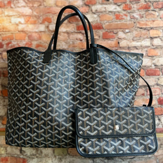 Goyard Saint Louis Black PM Tote