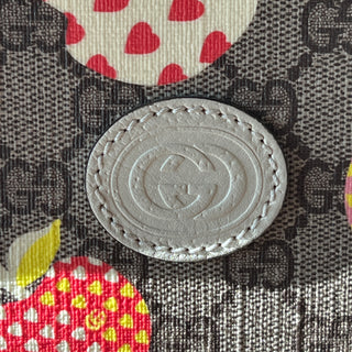 GUCCI GG Supreme Les Pommes Small Tote