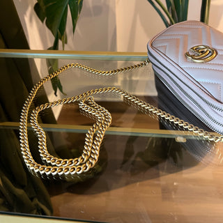 GUCCI GG Marmont Triple Zip Crossbody Camera Bag