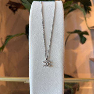 CHANEL Crystal CC Necklace