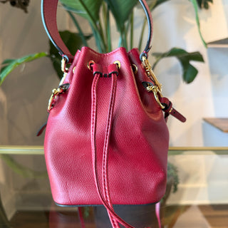 FENDI Mon Tresor Mini Drawstring Bucket Bag