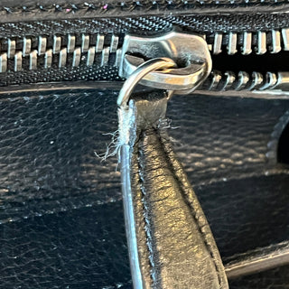 CELINE Luggage Mini Drummed Calfskin Leather Tote