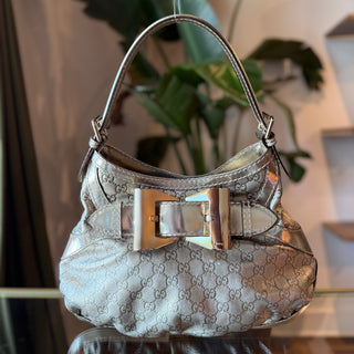 GUCCI Guccissima Medium Queen Hobo Bag