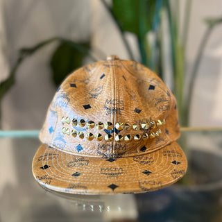 MCM Visetos Monogram Canvas Cap SZM