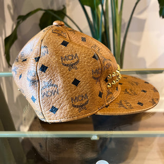 MCM Visetos Monogram Canvas Cap SZM
