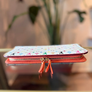 LOUIS VUITTON White Multicolor Insolite